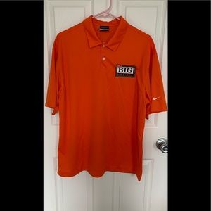 Nike Dri Fit Golf Shirt Size Large “The Big Bar & Grill”